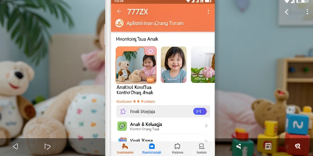 Tampilan antarmuka 777ZX yang intuitif dan user-friendly.