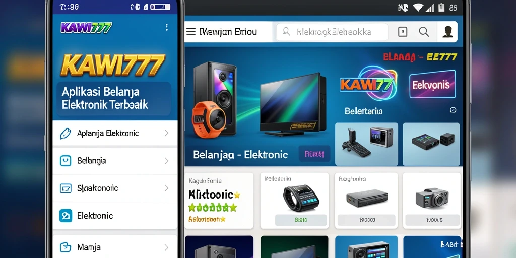 Tampilan antarmuka pengguna KAWI777 yang modern dan intuitif.