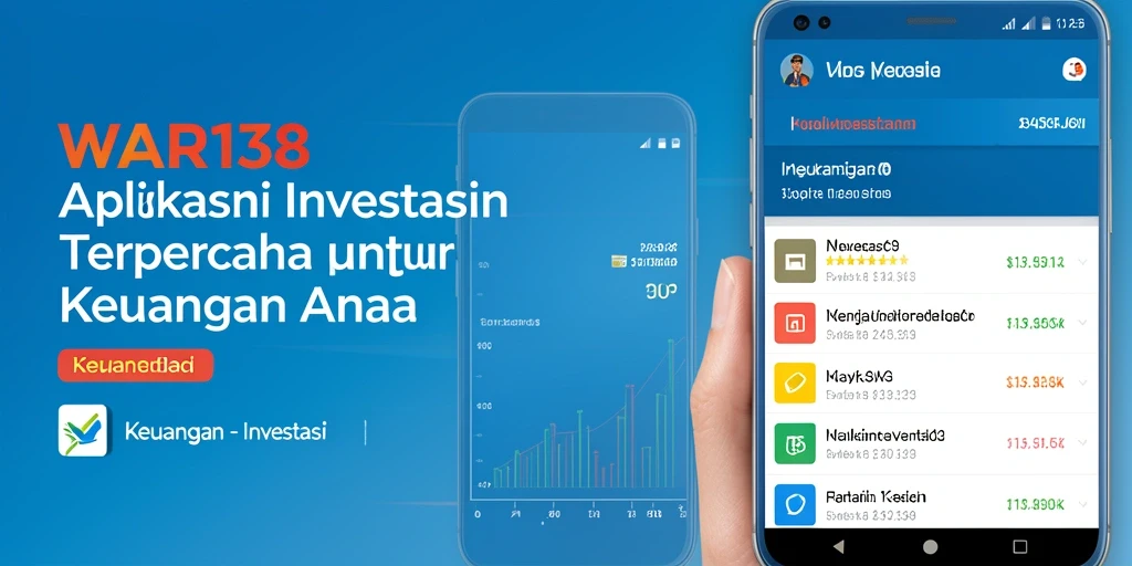 Antarmuka WAR138 yang sederhana dan mudah digunakan untuk investasi.