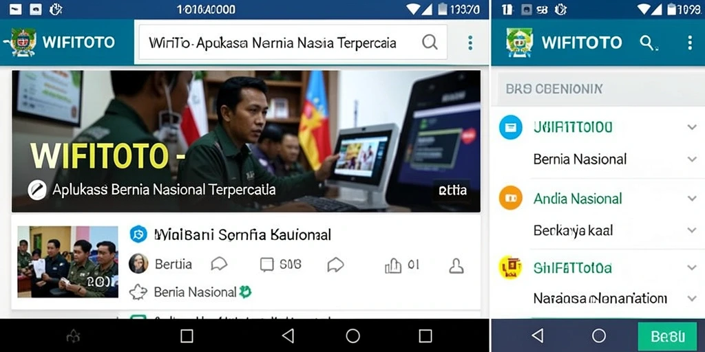 Antarmuka WIFITOTO yang menarik dan fungsional.